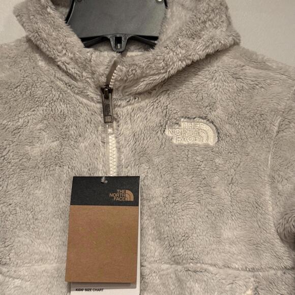 $80 The North Face Osito Kids Size 4 Full Zip Hoodie Sweater Coat NWT - Picture 4 of 7
